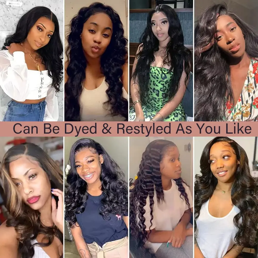 Body Wave Lace Front Wigs Human Hair 13x4 Transparent Lace Frontal Human Hair Wig Pre Plucked Glueless Wigs Human Hair for Women