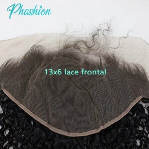 Phashion Lace Frontal Loose Water Curly Deep Pre Plucked Swiss