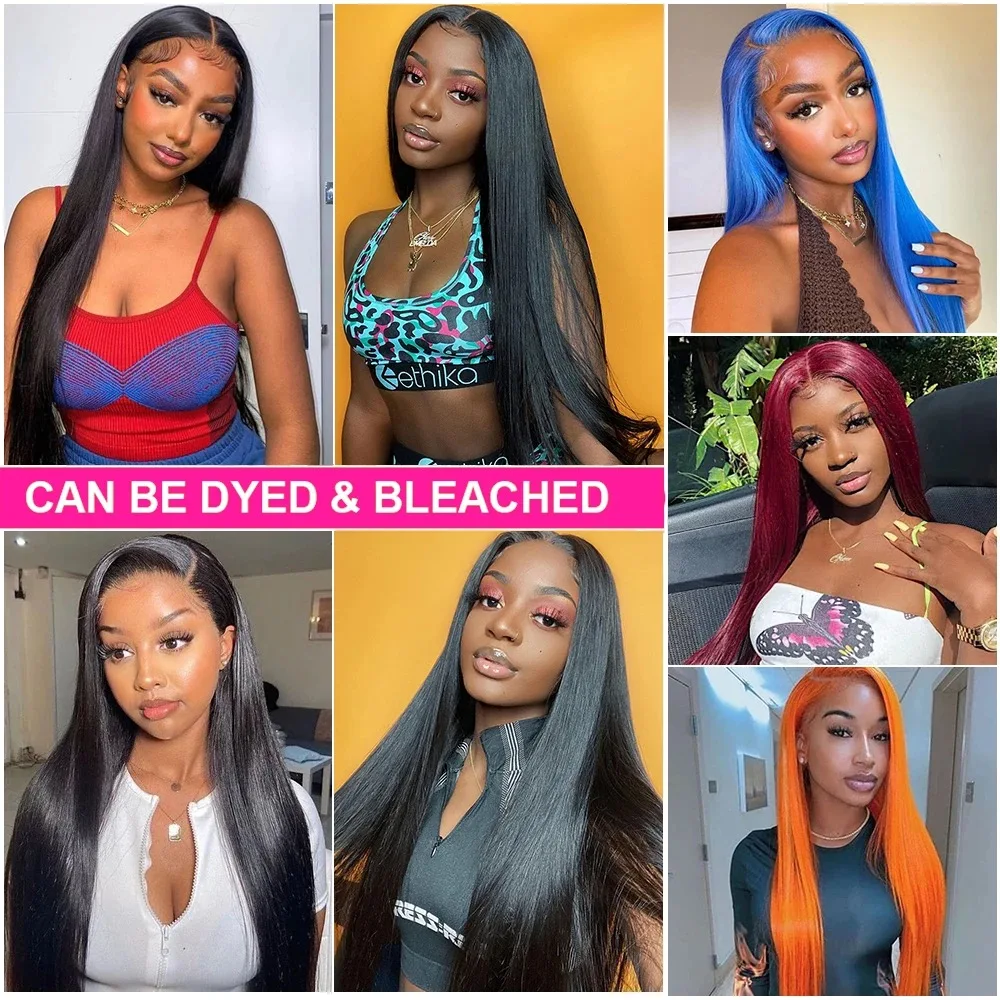 360 Full Lace Frontal Wig Brazilian Bone Straight 13x4 13x6 Transparent Lace Front Human Hair Wigs For Black Women Pre Plucked 360 Full Lace Frontal Wig Brazilian Bone Straight 13x4 13x6 Transparent Lace Front Human Hair Wigs For Black Women Pre Plucked