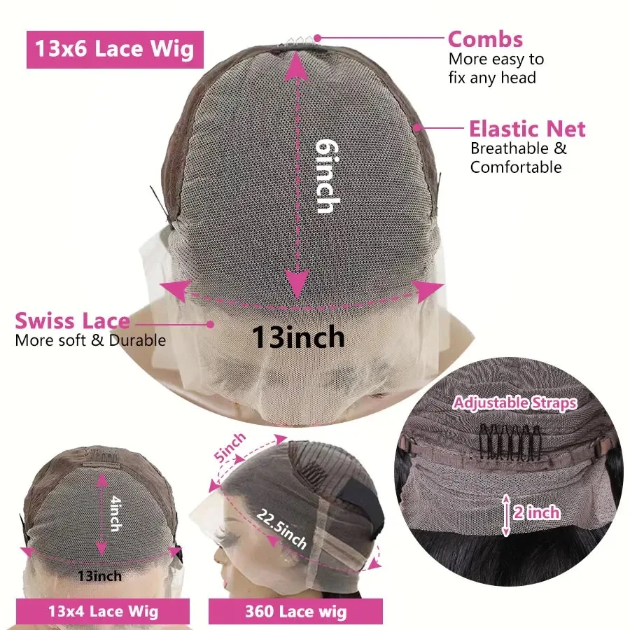 360 Full Lace Frontal Wig Brazilian Bone Straight 13x4 13x6 Transparent Lace Front Human Hair Wigs For Black Women Pre Plucked 360 Full Lace Frontal Wig Brazilian Bone Straight 13x4 13x6 Transparent Lace Front Human Hair Wigs For Black Women Pre Plucked