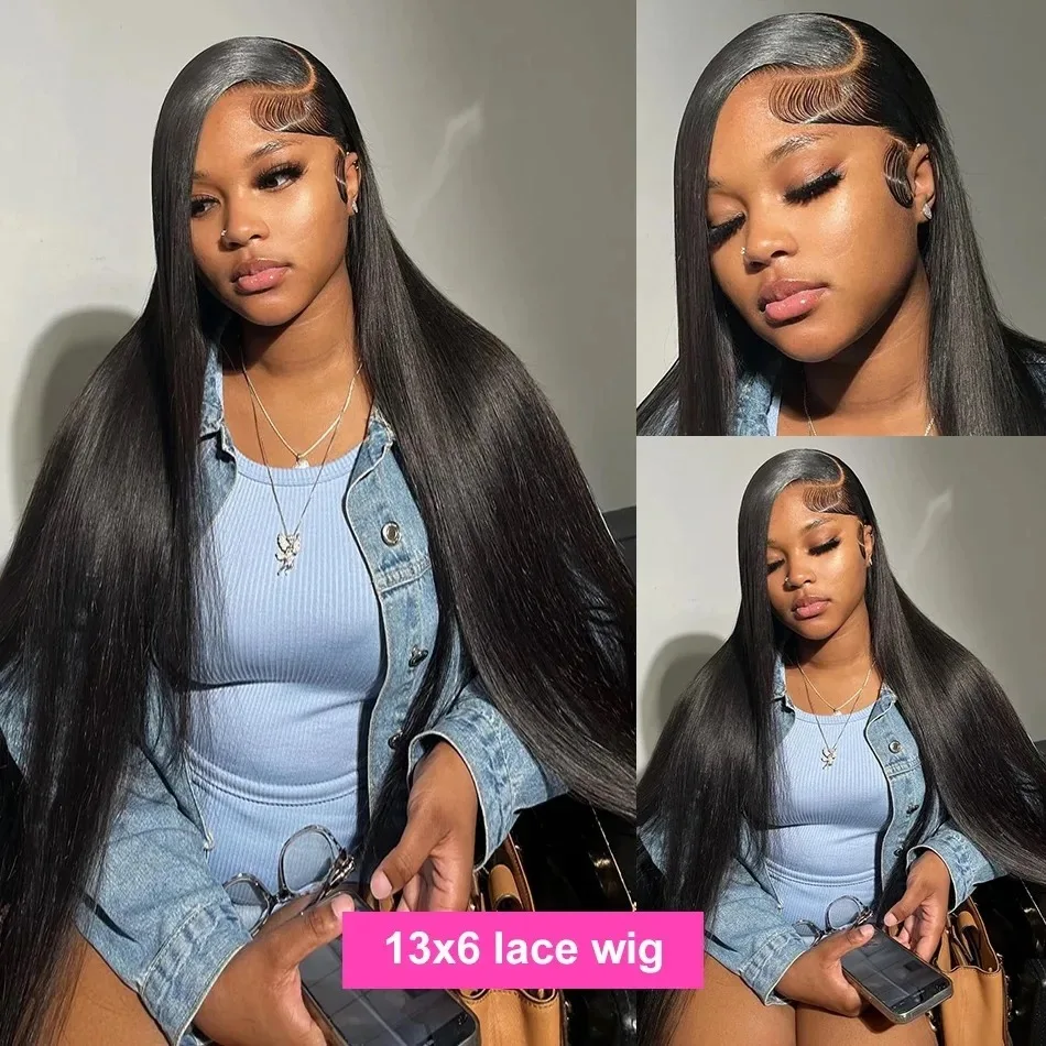 360 Full Lace Frontal Wig Brazilian Bone Straight 13x4 13x6 Transparent Lace Front Human Hair Wigs For Black Women Pre Plucked 360 Full Lace Frontal Wig Brazilian Bone Straight 13x4 13x6 Transparent Lace Front Human Hair Wigs For Black Women Pre Plucked