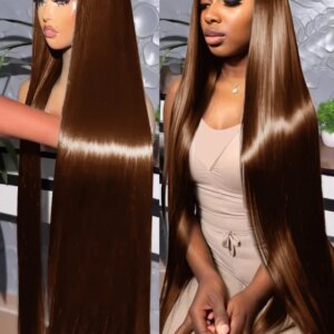 Chocolate Brown Lace Frontal Wig