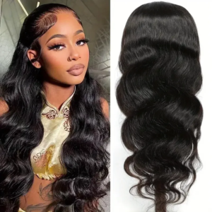 32 34 Inch Lace Closure Wigs Human Hair Pre Plucked