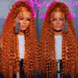 Swupod Density Transparent HD Lace Front Wig for Women