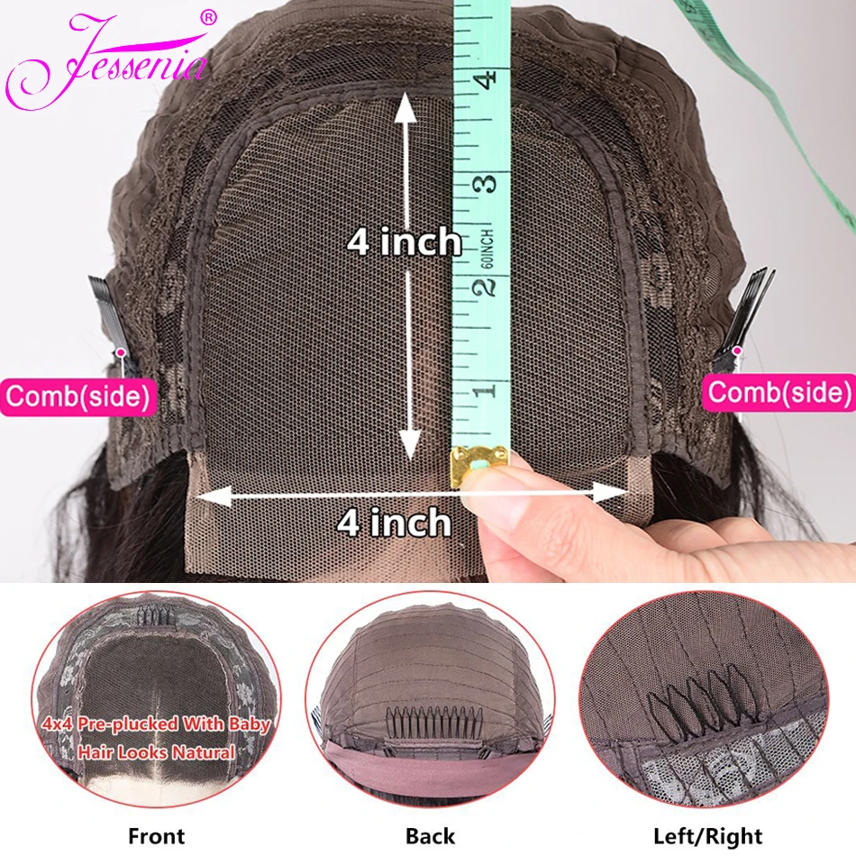 4X4 Normal Lace Wig