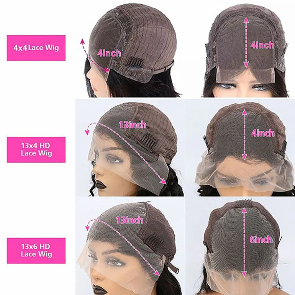 Curly Glueless Human Hair Wig