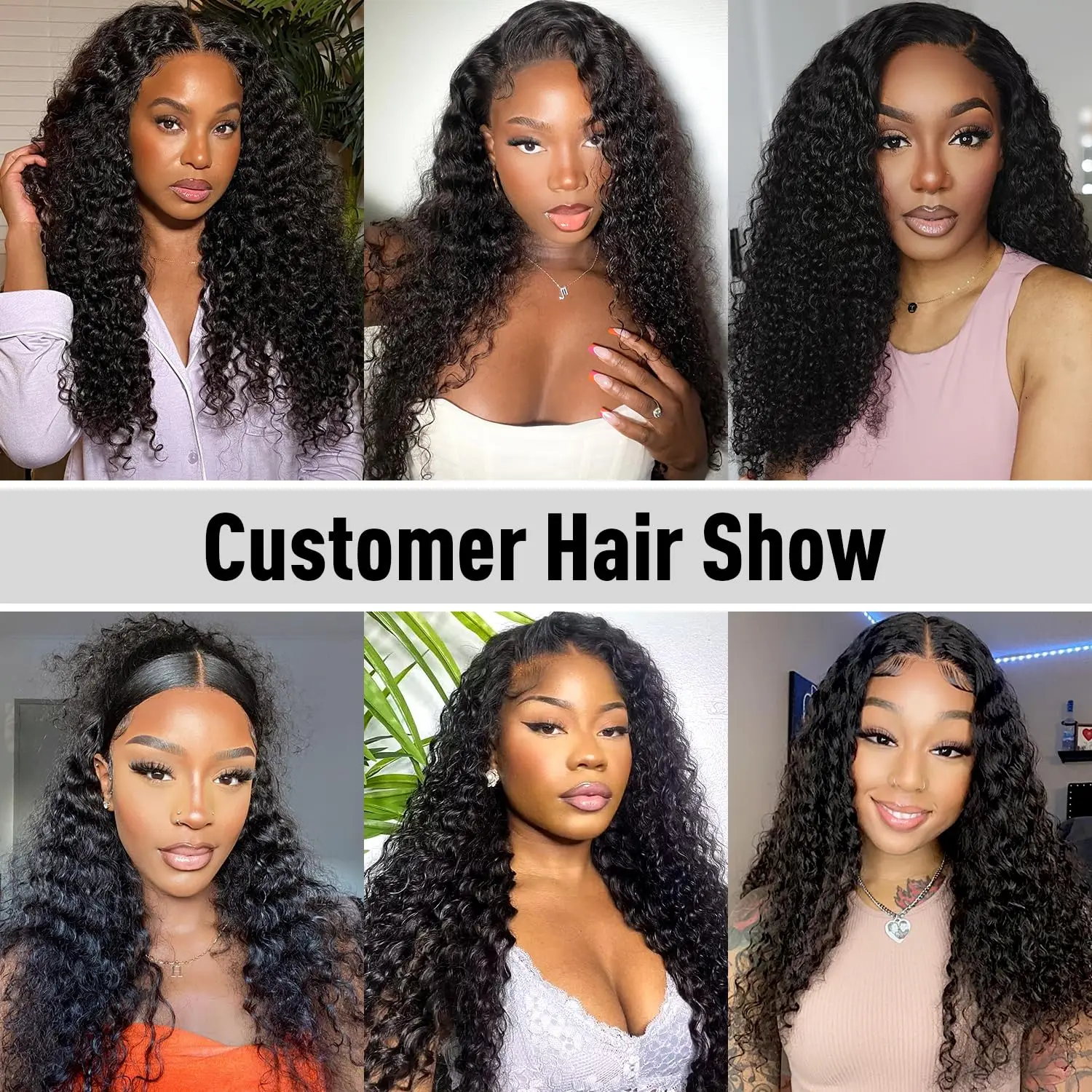 Curly Glueless Human Hair Wig