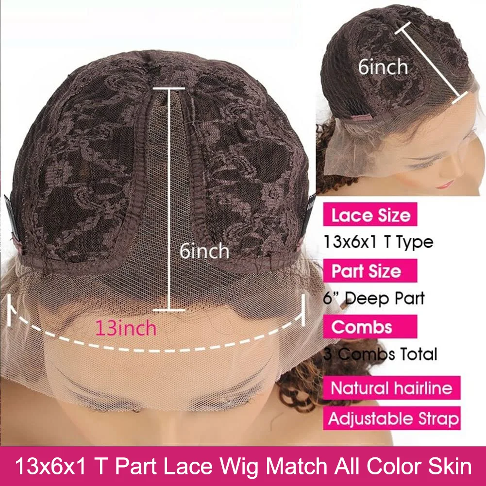 200% Density HD Straight Lace Front Wig Human Hair Wigs #2 Dark Brown 13x6x1 Pre Plucked T Part Wig Silky Straight Lace Frontal