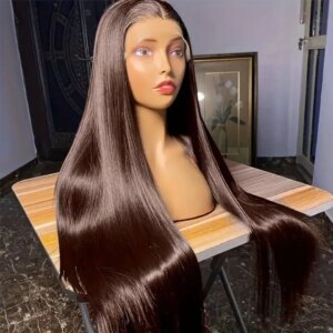 Straight Lace Front Wig Human Hair Wigs