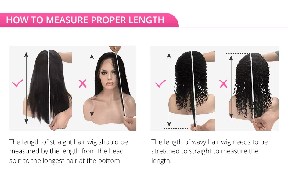 200% Density HD Straight Lace Front Wig Human Hair Wigs #2 Dark Brown 13x6x1 Pre Plucked T Part Wig Silky Straight Lace Frontal