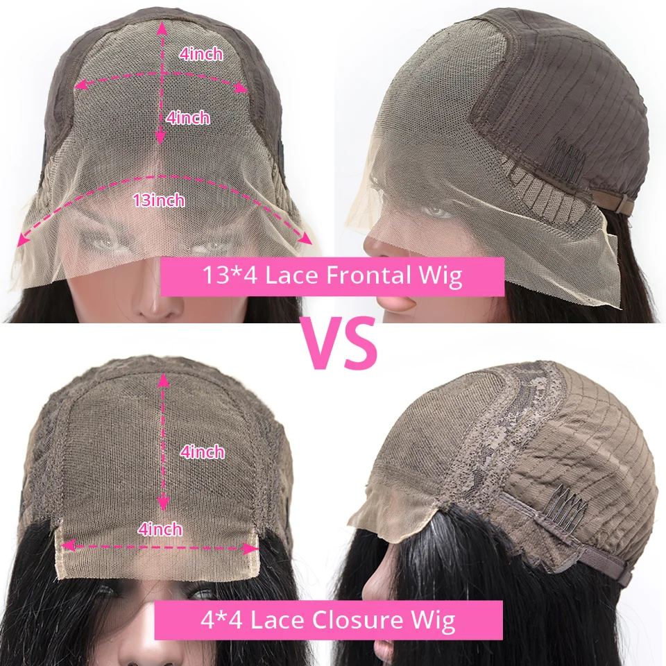 Brazilian Human Hair Remy Bone Straight Hair Bob Wigs