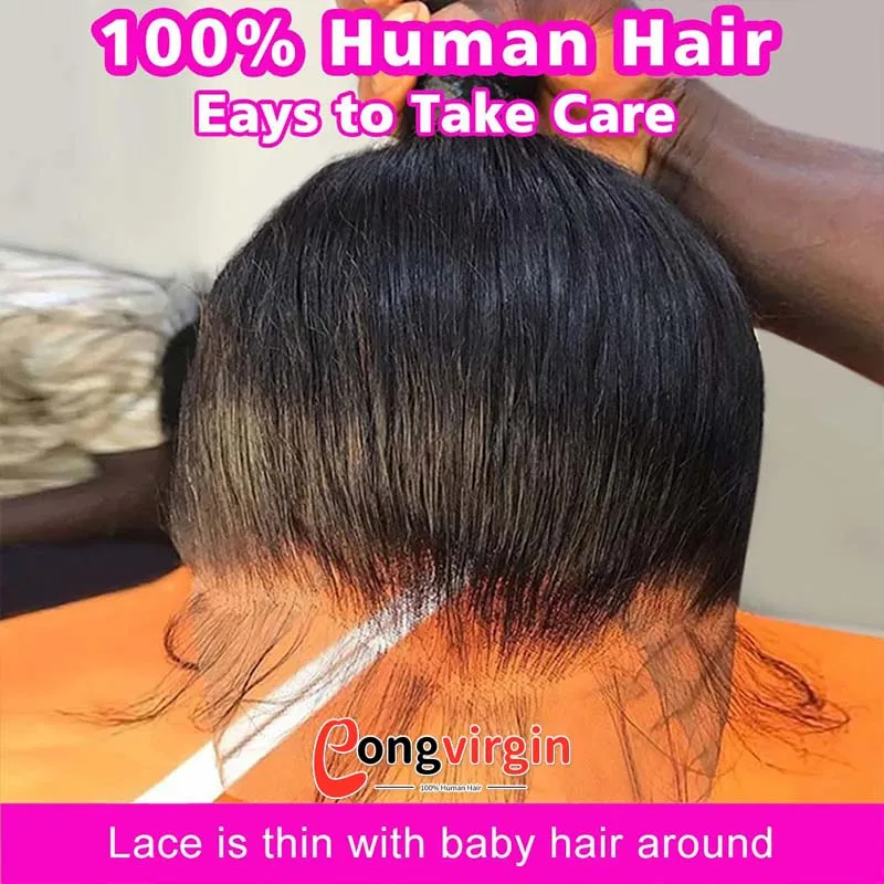 5x5 Glueless Wig Human Hair Ready To Wear Pre-Cut Lace Wear And Go Glueless Wigs Straight Lace Front Human Hair Wig For Women 5x5 Glueless Wig Human Hair Ready To Wear Pre-Cut Lace Wear And Go Glueless Wigs Straight Lace Front Human Hair Wig For Women