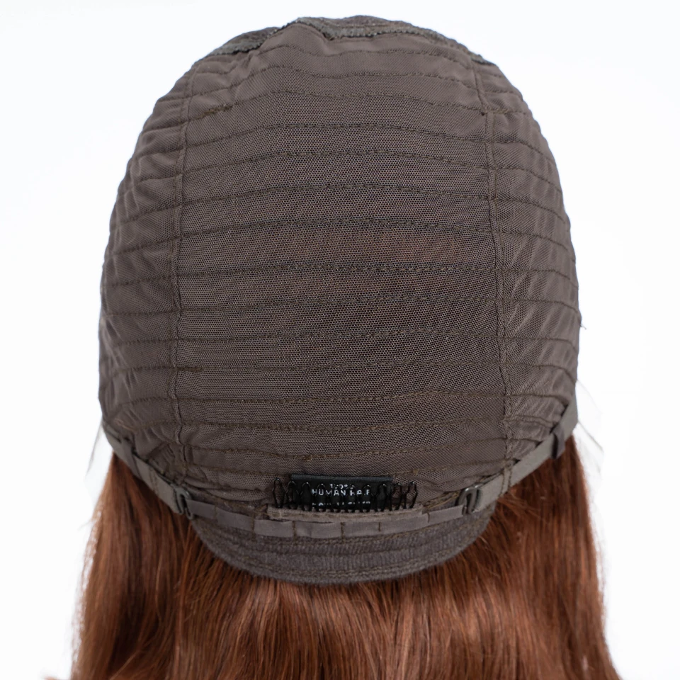 Lekker Highlight Brown Straight Bob Lace Front Human Hair Wig