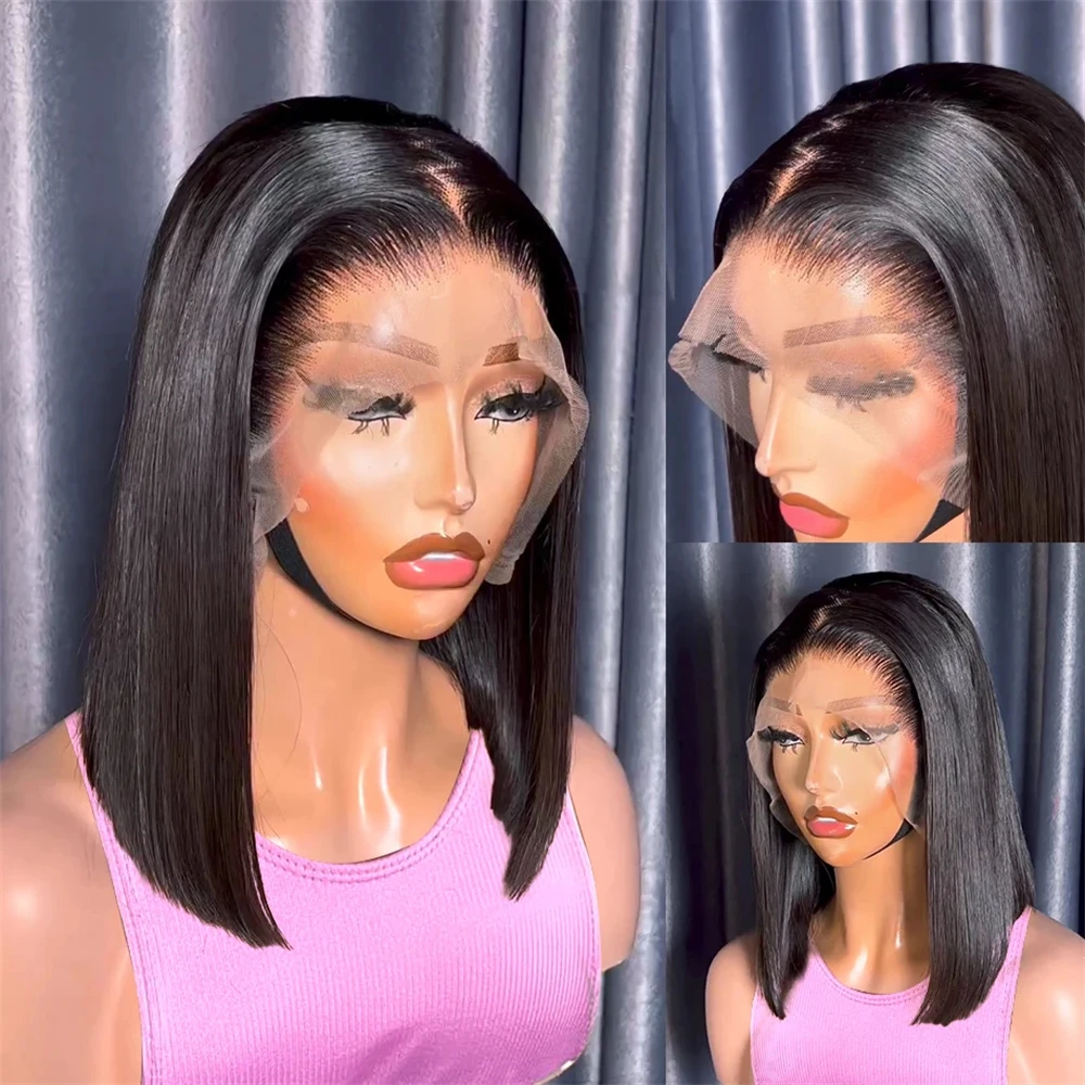 Bob Wig 13x4 Lace Front Human Hair Bone Straight Wigs Cheap Short Bob Wig Brazilian Preplucked Lace Frontal Wigs 100% Human Hair Bob Wig 13x4 Lace Front Human Hair Bone Straight Wigs Cheap Short Bob Wig Brazilian Preplucked Lace Frontal Wigs 100% Human Hair