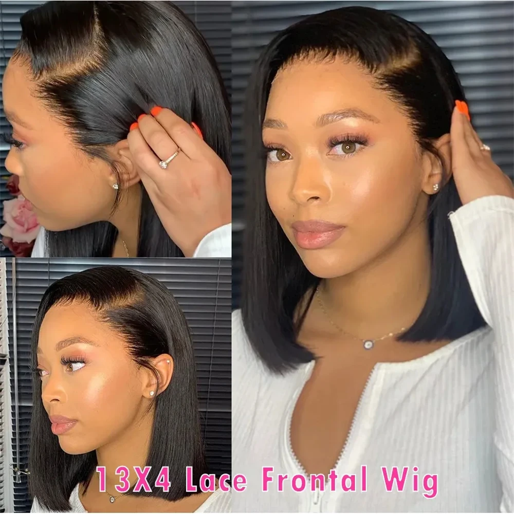 Bob Wig 13x4 Lace Front Human Hair Bone Straight Wigs Cheap Short Bob Wig Brazilian Preplucked Lace Frontal Wigs 100% Human Hair Bob Wig 13x4 Lace Front Human Hair Bone Straight Wigs Cheap Short Bob Wig Brazilian Preplucked Lace Frontal Wigs 100% Human Hair