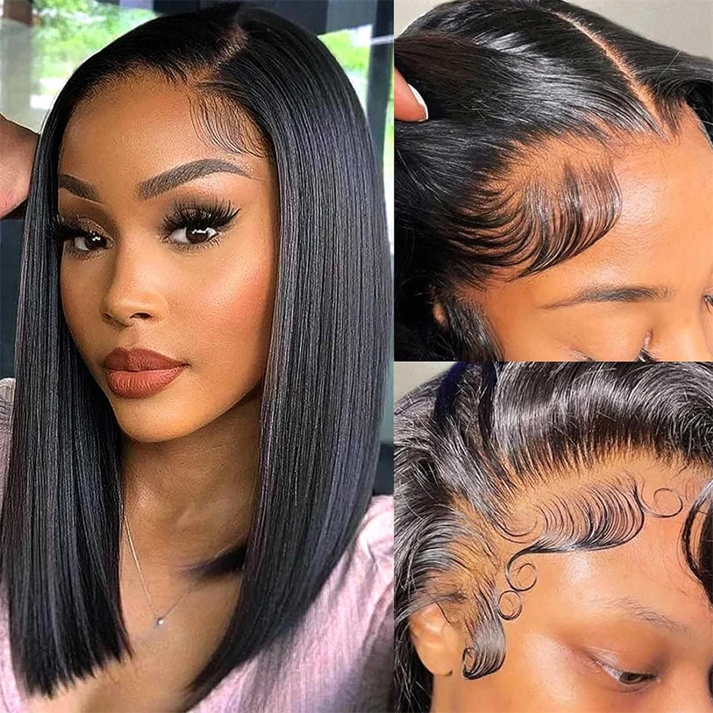 Bob Wig 13x4 Lace Front Human Hair Bone Straight Wigs Cheap Short Bob Wig Brazilian Preplucked Lace Frontal Wigs 100% Human Hair Bob Wig 13x4 Lace Front Human Hair Bone Straight Wigs Cheap Short Bob Wig Brazilian Preplucked Lace Frontal Wigs 100% Human Hair