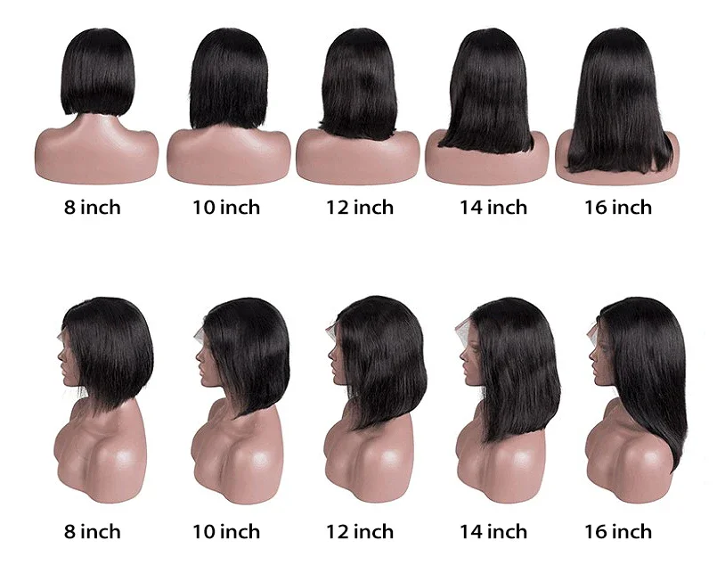 Straight Short Bob Wigs 13x4 Human Hair Lace Frontal Wigs 200% Remy Pre Plucked Transparent Lace 4x4 Short Bob Wigs For Women Straight Short Bob Wigs 13x4 Human Hair Lace Frontal Wigs 200% Remy Pre Plucked Transparent Lace 4x4 Short Bob Wigs For Women